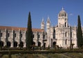 Portugal, Lisbon, Belem Hieronymites Monastery UNESCO World Heritage Site Royalty Free Stock Photo