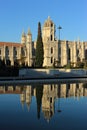 Portugal, Lisbon, Belem Hieronymites Monastery UNESCO World Heritage Site Royalty Free Stock Photo