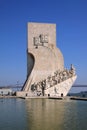 Portugal, Lisbon, Belem - Monument to the Portuguese voyages of Discovery.