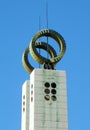 Portugal, Lisbon, Edward VII Park (Parque Eduardo VII), the top of the monument to the Revolution of 25 April