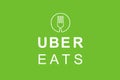 Portugal, Lisbon, June 16, 2018: illustration of the UBER eats logo. A popular firm for the delivery of food at home and