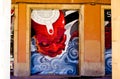 Portugal, Lisbon Street, amazing graffiti, street art.