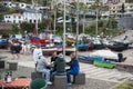 PORTUGAL MADEIRA CAMARA DE LOBOS Royalty Free Stock Photo