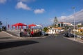 Portugal, Madeira, Funchal - March 2019. Streets of the capital of the island of Funchal