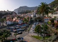 Portugal, Madeira, Funchal - March 2019. View of the old city from above