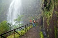 Portugal, Madeira, Rabacal, Cascada do Risco