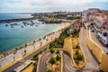 Portugal: the old town of Sines Royalty Free Stock Photo