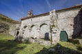 PORTUGAL - PITOES DAS JUNIAS MONASTERY, GERES - 5 DECEMBER Royalty Free Stock Photo