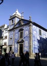 Church Exterior Portugal Porto Azulejo Chapel of Souls Azulejos Capela de Santa Catarina Portuguese Ceramic Tiles Architecture