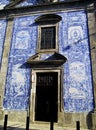 Portugal Church Blue Delft Design Porto Chapel of Souls Azulejos Capela de Santa Catarina Portuguese Ceramic Tiles Architecture