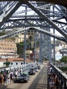 Portugal. Porto. The Dom Luis I Bridge