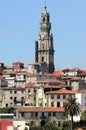 Portugal, Porto; Torre dos Clerigos Royalty Free Stock Photo