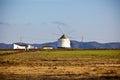 Portugal Rural Landscape with Old Windmill