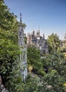 Portugal , Sintra . Palace Regaleira Royalty Free Stock Photo