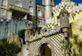 Portugal, Sintra, Pena Palace, Monumental Gate Royalty Free Stock Photo