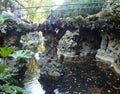 Portugal, Sintra, Quinta da Regaleira, Cascade Lake (Lago da Cascata Royalty Free Stock Photo