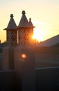 Portugese Rooftop Sunset