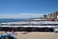 Portuguese beach. Povoa de Varzim.