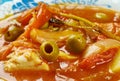 Portuguese Caldo de Peixe Royalty Free Stock Photo