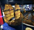 Portuguese Carrack Nau Antique SÃ£o Gabriel Boat Macau Vessel Ship Model Wooden Macao Sailboat Junk Sail Transportation Vehicle