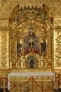 Portuguese church altar detail Royalty Free Stock Photo