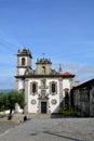 Portuguese Church, Portuguese way to Santiago de Compostela Royalty Free Stock Photo