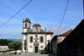 Portuguese Church, Portuguese way to Santiago de Compostela Royalty Free Stock Photo