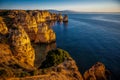 The Portuguese coast at sunrise