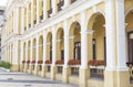 Portuguese colonial architecture in Macau Royalty Free Stock Photo