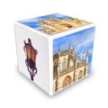 Portuguese culture Portugal - Europe - Cube shaped concept ima