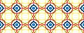 Portuguese Decorative Tiles. Kilim Mandala Royalty Free Stock Photo