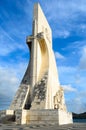 The portuguese discoveries monument, Lisbon, Portugal Royalty Free Stock Photo