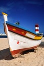 Portuguese Fishing Boat Royalty Free Stock Photo