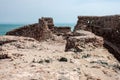 Portuguese fortress on Hormoz island Royalty Free Stock Photo