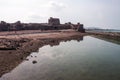 Portuguese fortress on Hormoz island Royalty Free Stock Photo