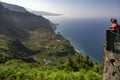 Portuguese island of Madeira - High level view near Boaventura