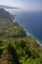 Portuguese island of Madeira - High level view near Boaventura