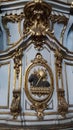 Portuguese late Baroque, Rococo style. Inside a Carmelite order church. Ouro Preto, Minas Gerais, Brazil .