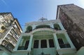 Portuguese Macau Colonial Architecture Tung Sin Tong FaÃÂ§ade Balcony Heritage San Malo Mansion Macao Leal Senado Square Pessanha