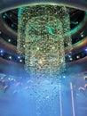 Portuguese Macau Galaxy Resort Diamond Lobby Show Entertainment Macao Taipa Cotai Audio Visual Sfx Automation Mechanical Lighting