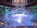Portuguese Macau Galaxy Resort Diamond Lobby Show Entertainment Macao Taipa Cotai Audio Visual Sfx Automation Mechanical Lighting