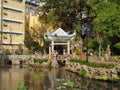 Portuguese Macau Lou Lim Ioc Garden Chinese Pagoda Architecture Ancient Antique Colonial Building Neoclassism Style Arts Crafts