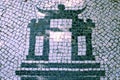 Portuguese Macau Mosaic Arts Craftsmanship Macao Mosaico Cobblestone Street Cultural Heritage Architecture A-ma Templle