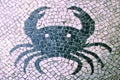 Portuguese Macau Mosaic Arts Craftsmanship Marine life Crab Macao Mosaico Cobblestone Street Cultural Heritage Architecture Royalty Free Stock Photo