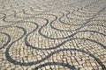 Portuguese Mosaic Street Tiles Royalty Free Stock Photo