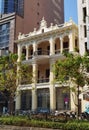 Portuguese Neoclassical Architecture Macau Kou Ho Neng Mansion Facade Colonial Macao Colonial Heritage Monument Luxury Lifestyle