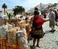 Portuguese peddler. Nazare.