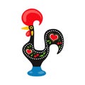 Portuguese Rooster Illustration