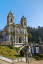 Portuguese Shrine of Good Jesus of the Mountain Royalty Free Stock Photo