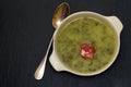 Portuguese soup caldo verde Royalty Free Stock Photo